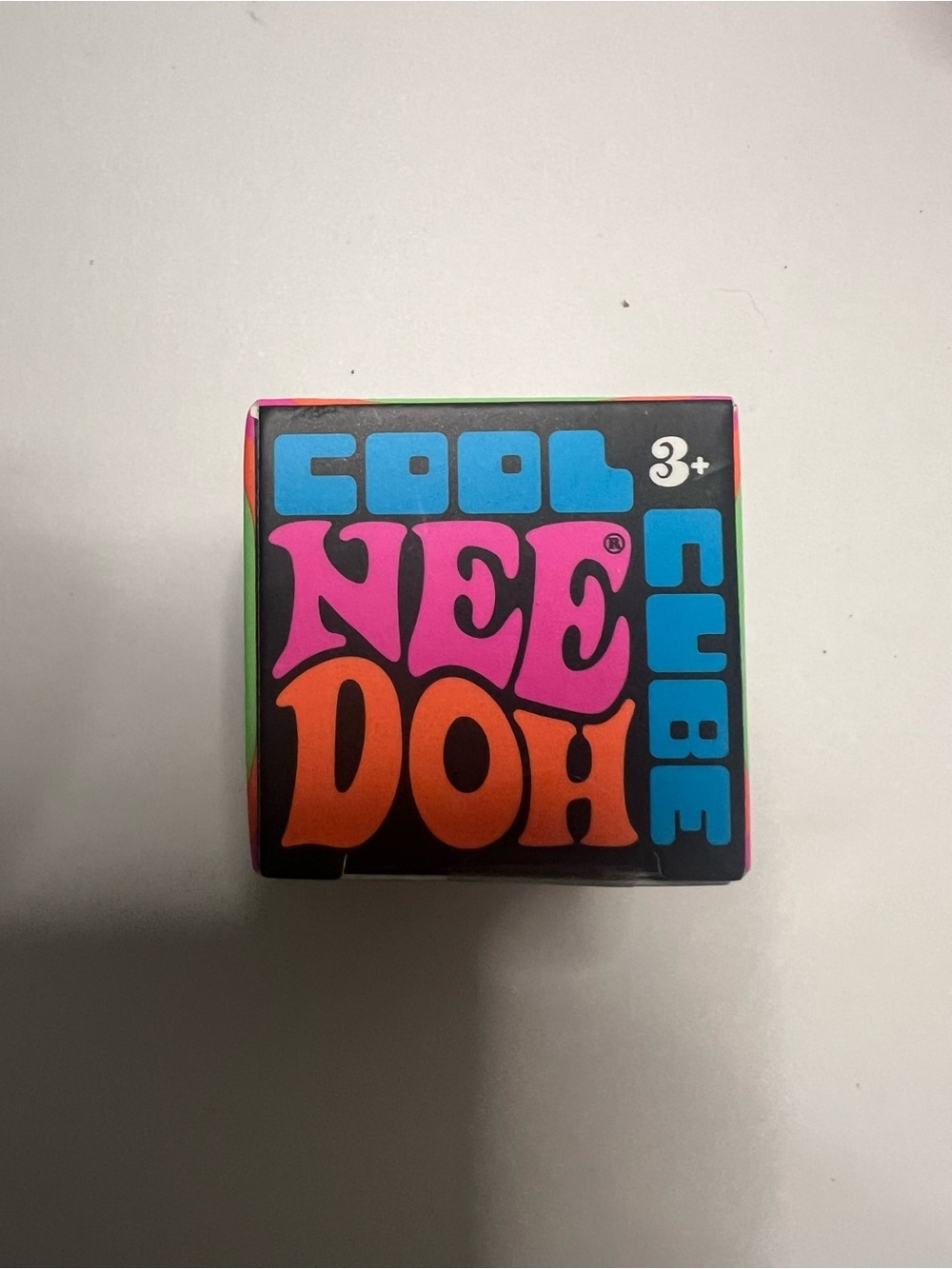 NWT MINI Schylling Cool Cube Needoh - Neon Green